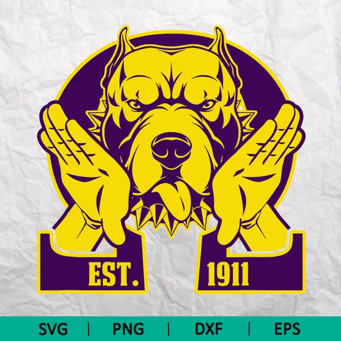 Omega hand psi phi fraternity bulldog svg