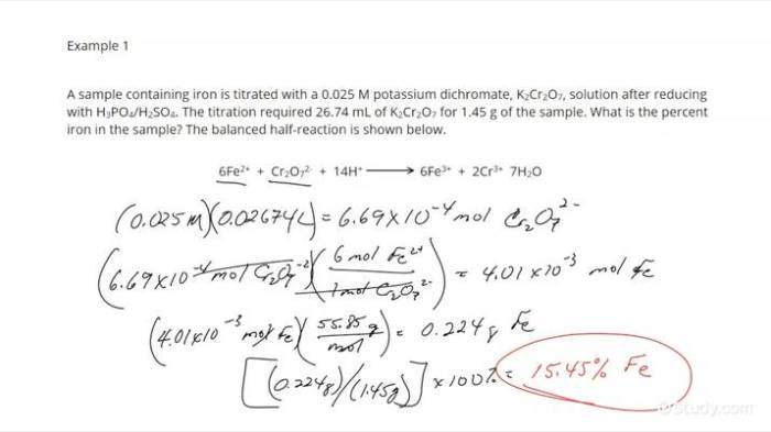 Titration pre lab questions answers