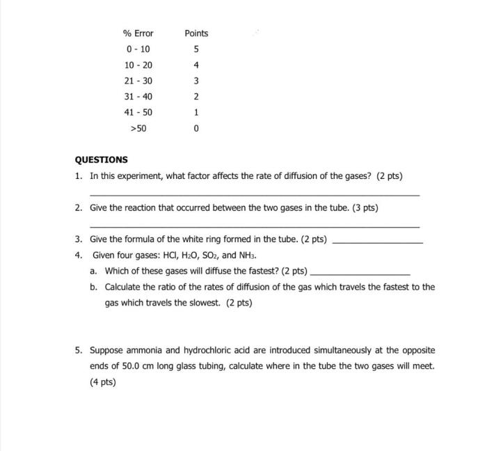 Graham's law of effusion worksheet answers