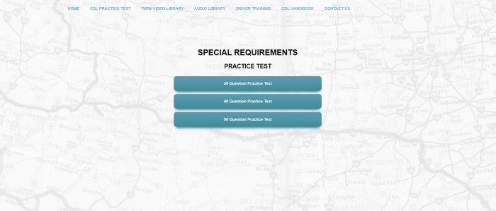 General knowledge cdl test texas