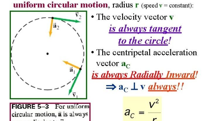 Uniform circular motion gizmo answers