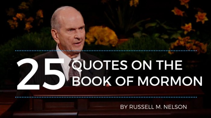 President nelson promises for reading the book of mormon